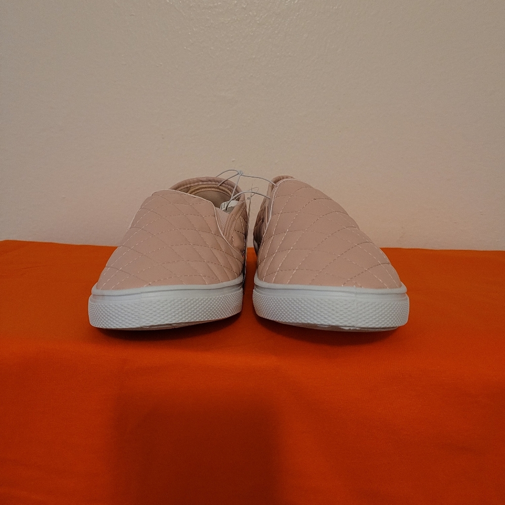 Blush Quilted Shoes sizes 6 7 8 9 10 - Picture 7 of 9